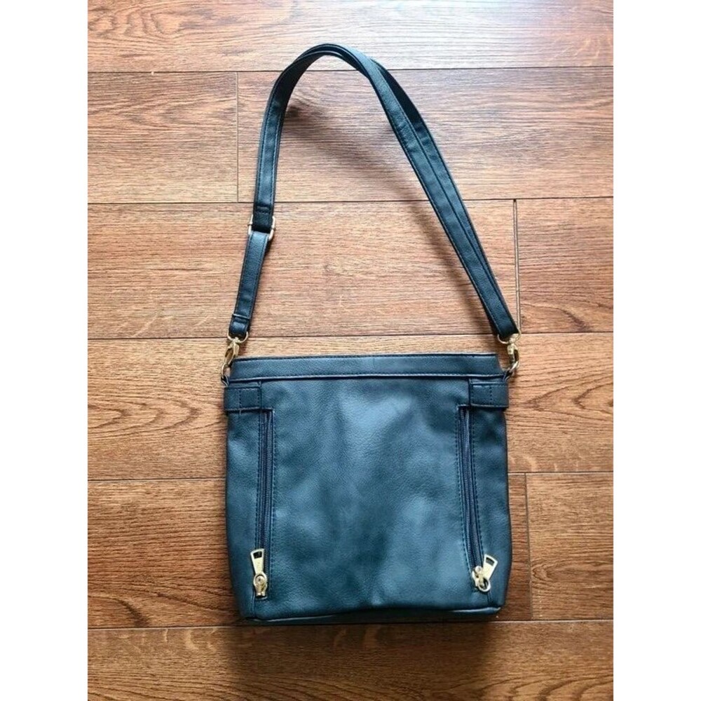 Browning Black Crossbody Bag Faux Leather Adjustable Strap